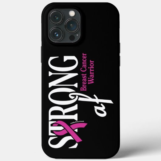STRONG af.. Brustkrebs Case-Mate iPhone Hülle (Rückseite)