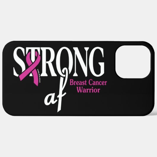 STRONG af.. Brustkrebs Case-Mate iPhone Hülle (Hinten (horizontal))