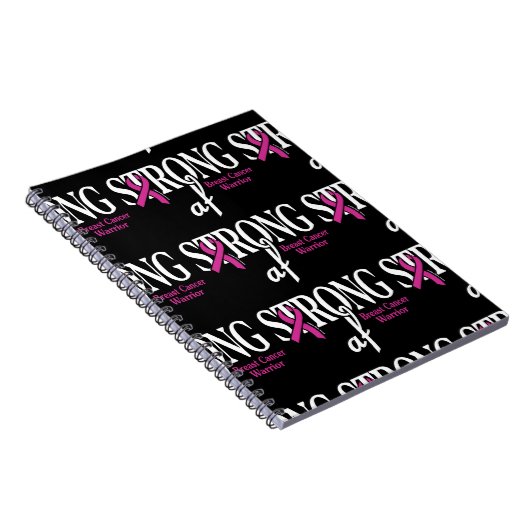 STRONG af.. Brustkrebs Notizblock (Rechte Seite)