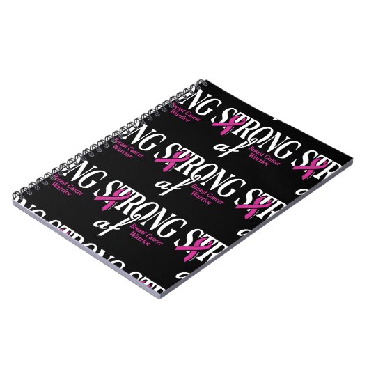 STRONG af.. Brustkrebs Notizblock (Linke Seite)