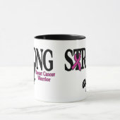 STRONG af.. Brustkrebs Tasse (Zentrum)