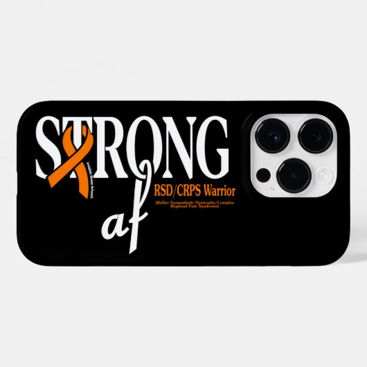 STRONG af...RSD/CRPS Case-Mate iPhone Hülle (Rückseite (Horizontal))