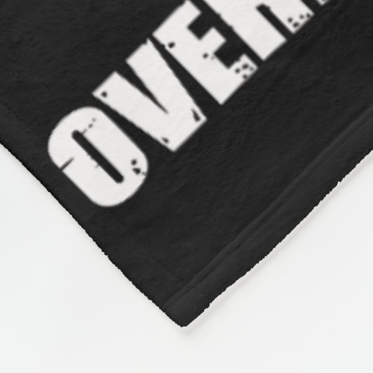 Strong Afro Mom Overdose Awareness Fleecedecke (Ecke)