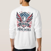 STRONG AMERICA SWEATSHIRT (Rückseite)