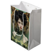 Strong and Beautiful Mittlere Geschenktüte (Vorderseite Schrägansicht)