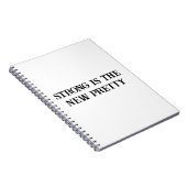 Strong and Beautiful Notebook for Women Notizblock (Rechte Seite)
