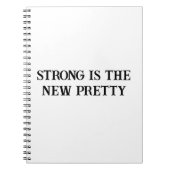 Strong and Beautiful Notebook for Women Notizblock (Vorderseite)
