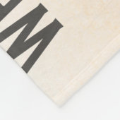 Strong and Courageous Joshua 1:9 Bible Fleecedecke (Ecke)