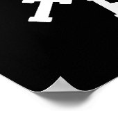 Strong and Thicc - Funny Gym Poster (Ecke)