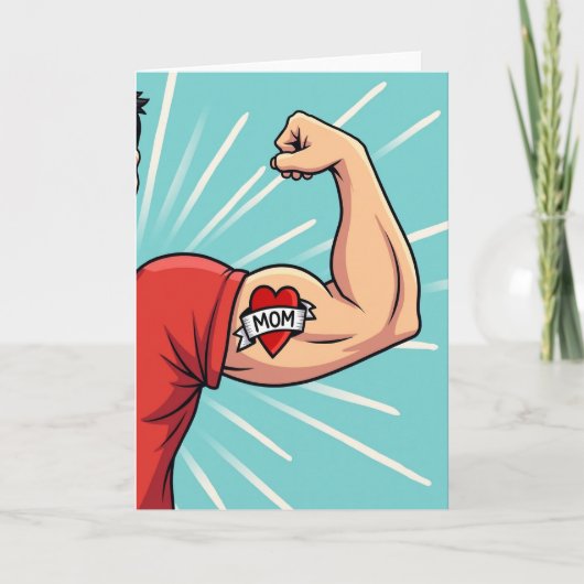 Strong Arm Love Tattoo Karte (Vorderseite)