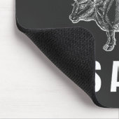 Strong as a Ox Mousepad (Ecke)