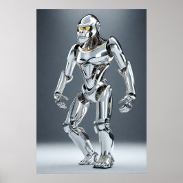 Strong-as-Steel Ape Poster v2