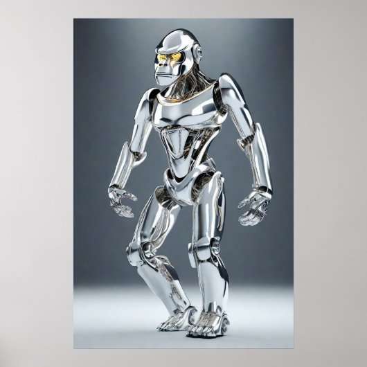 Strong-as-Steel Ape Poster v2 (Vorne)