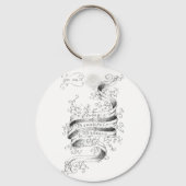 Strong, Beautiful & Brave Schlüsselanhänger (Vorderseite)