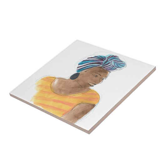 Strong & Beautiful Fliese (Seite)