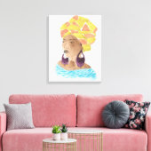 Strong & Beautiful Lady Leinwanddruck (Insitu (Wohnzimmer))