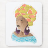 Strong & Beautiful Lady Mousepad (Vorne)