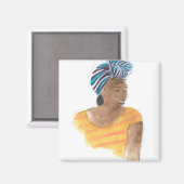 Strong & Beautiful Magnet (Vorderseite/Rückseite)