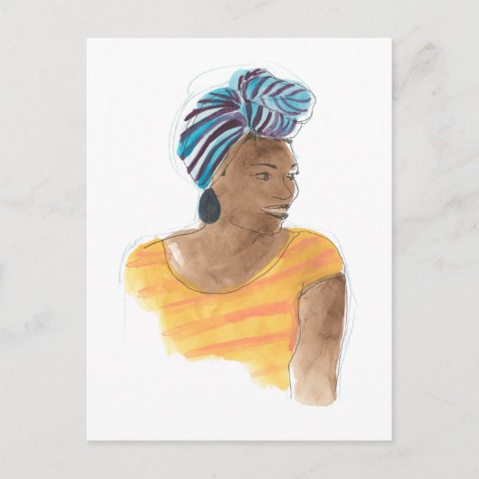 Strong & Beautiful Postkarte (Vorderseite)