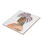 Strong & Beautiful Woman Fliese (Seite)