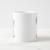 Strong & Beautiful Woman Jumbo-Tasse (Vorderseite)