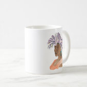Strong & Beautiful Woman Kaffeetasse (VorderseiteRechts)