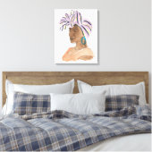 Strong & Beautiful Woman Leinwanddruck (Insitu (Schlafzimmer))