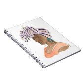 Strong & Beautiful Woman Notizblock (Rechte Seite)