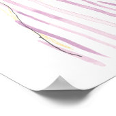 Strong & Beautiful Woman Smiling Poster (Ecke)