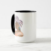 Strong & Beautiful Woman Tasse (Vorderseite Links)