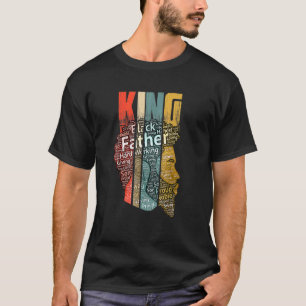 Strong Black King African American Natural Afro T-Shirt