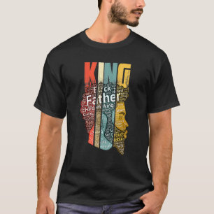 Strong Black King African American T-Shirt Natural