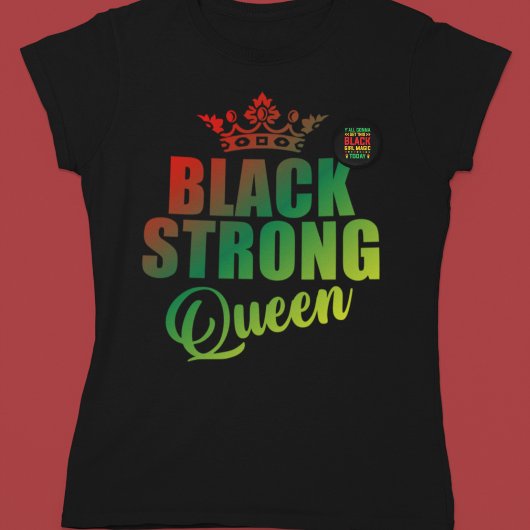 Strong Black King T-Shirt