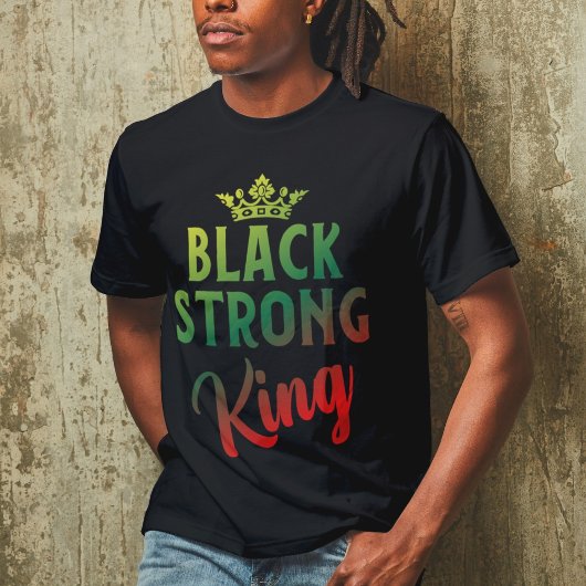 Strong Black King T-Shirt
