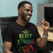 Strong Black King T-Shirt