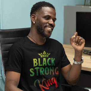Strong Black King T-Shirt
