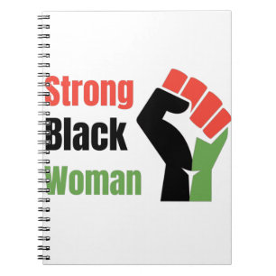 Strong Black Woman Notizblock