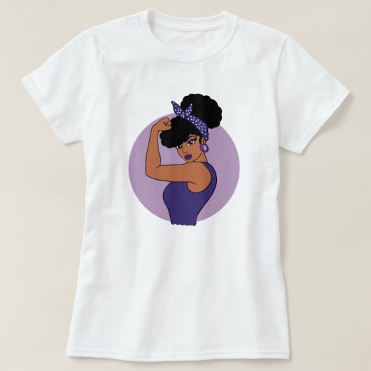 Strong Black Woman T - Shirt (Design vorne)