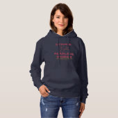 Strong Bold Fearless Woman Hoodie (Vorne ganz)