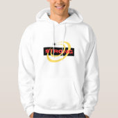 Strong – built with courage design  hoodie (Vorderseite)