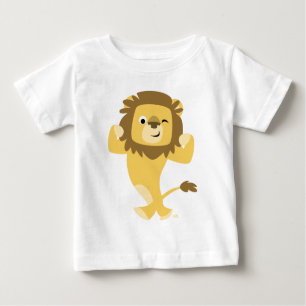 Strong Cartoon Lion Baby T - Shirt