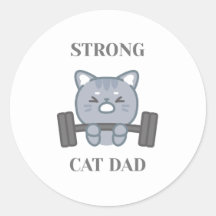 Strong Cat Dad