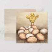 Strong Chick Card Dankeskarte (Vorne/Hinten)