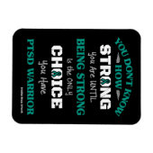 Strong/Choice 2...PTSD Magnet (Horizontal)
