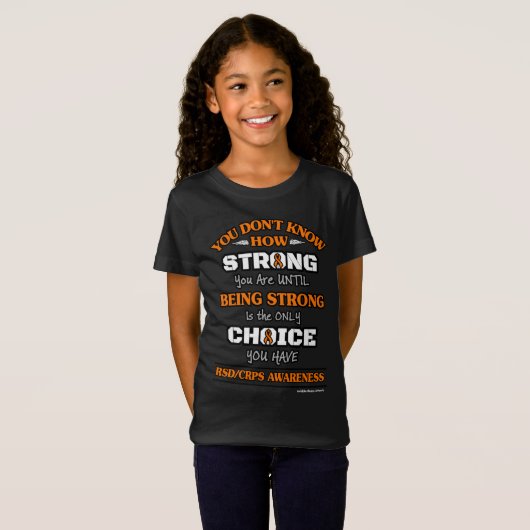 Strong/Choice 2...RSD/CRPS T-Shirt (Vorne ganz)