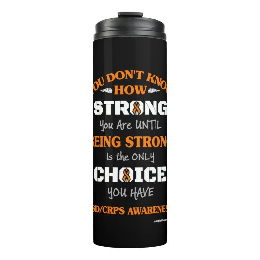 Strong/Choice 2...RSD/CRPS Thermosbecher (Vorderseite)