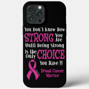 Strong/Choice.. Brustkrebs Case-Mate iPhone Hülle