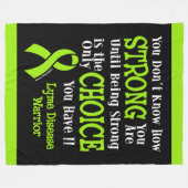 Strong/Choice.. Lyme Fleecedecke (Vorderseite (Horizontal))