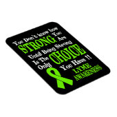 Strong/Choice.. Lyme Magnet (Rechte Seite)