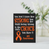 Strong/Choice...MS Postkarte (Stehend Vorderseite)